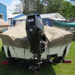 2022 Lund 1650 Angler Tiller w/50HP Mercury ELHPT